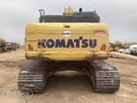 Back of used Komatsu excavator for sale